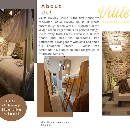 Vilitsa Holiday House Pyrgi  外观 照片